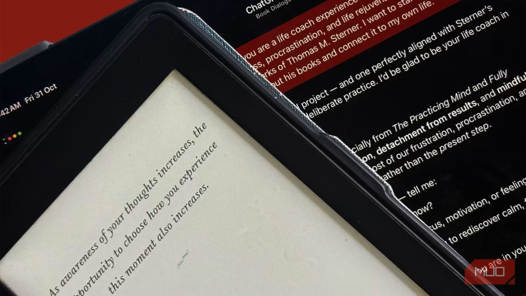 13 ChatGPT prompts I use alongside my Kindle to understand books better