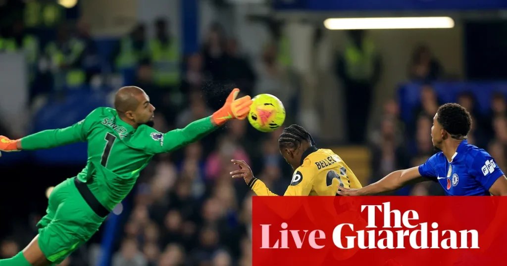 Chelsea v Wolves: Premier League – live | Premier League
