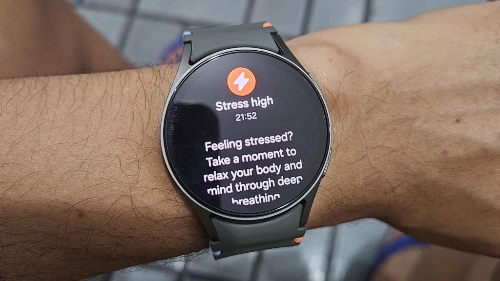 Galaxy Watch keeps screaming ‘stress,’ even though users say they are fine Galaxy Watch 7 High stress warning notification