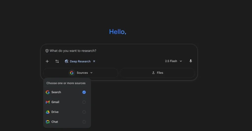 Google Gemini’s Deep Research can look into your emails, drive, and chats Google Gemini’s Deep Research can look into your emails, drive, and chats
