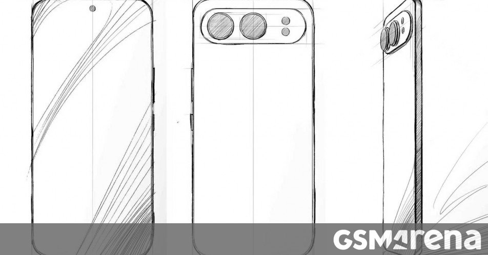 Honor 500 design sketch surfaces online Honor 500 design sketch surfaces online