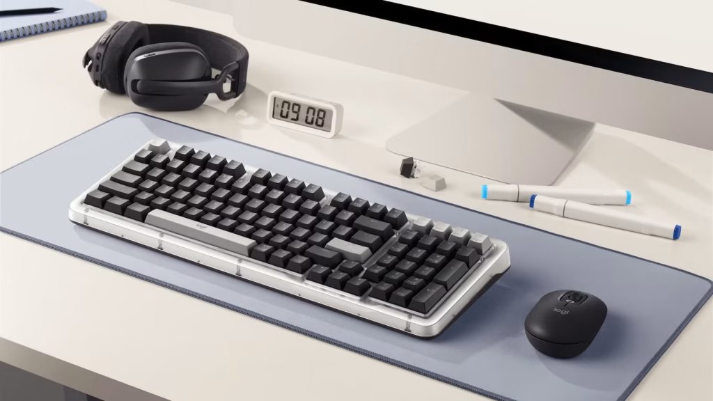 Logitech’s New Mechanical Keyboard Absorbs Vibrations