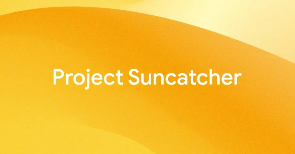 Next Google moonshot puts TPUs in space with Project Suncatcher