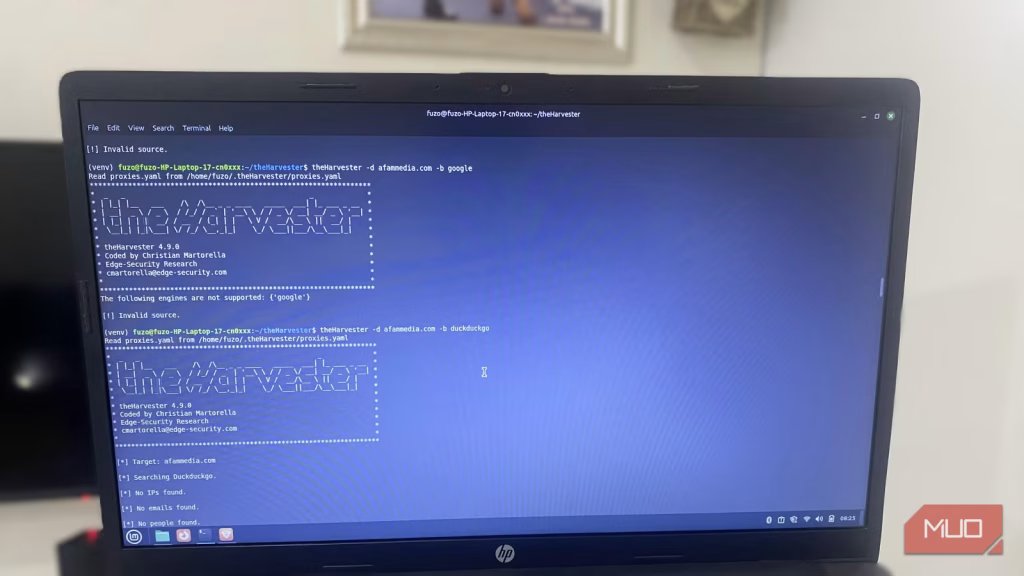 This Linux tool maps your online footprint in minutes