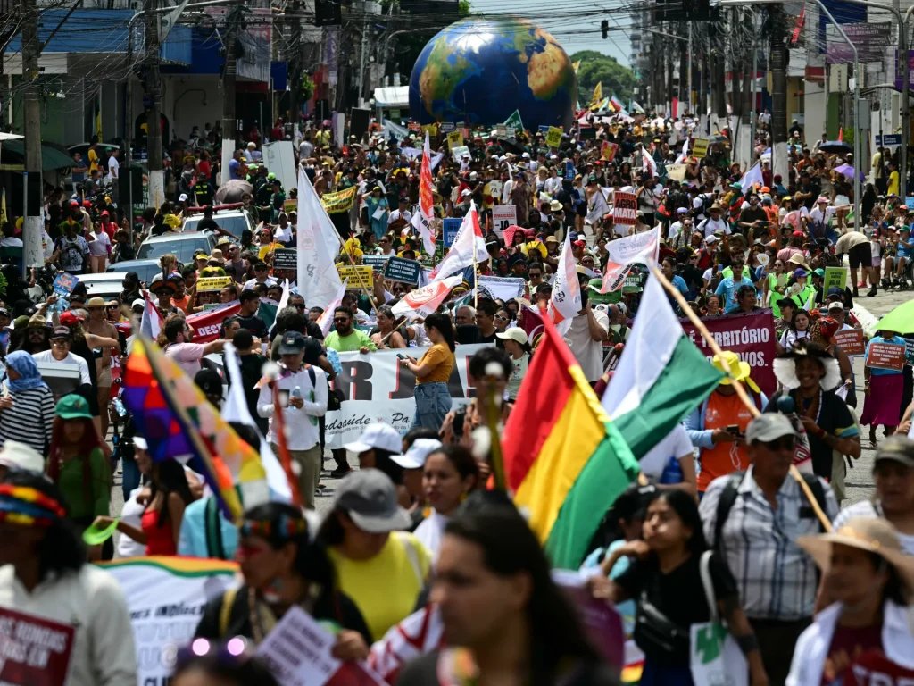Thousands march in Brazil town hosting COP30 for climate justice | Climate Crisis News