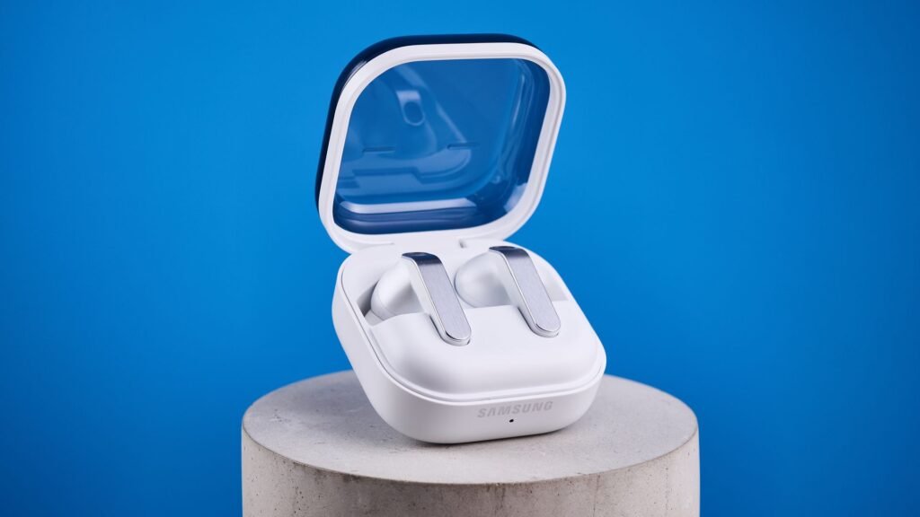 Samsung Galaxy Buds 4 and Buds 4 Pro — here’s how you can preorder them today the samsung galaxy buds 4 pro in white photographed against the blue tom's guide background