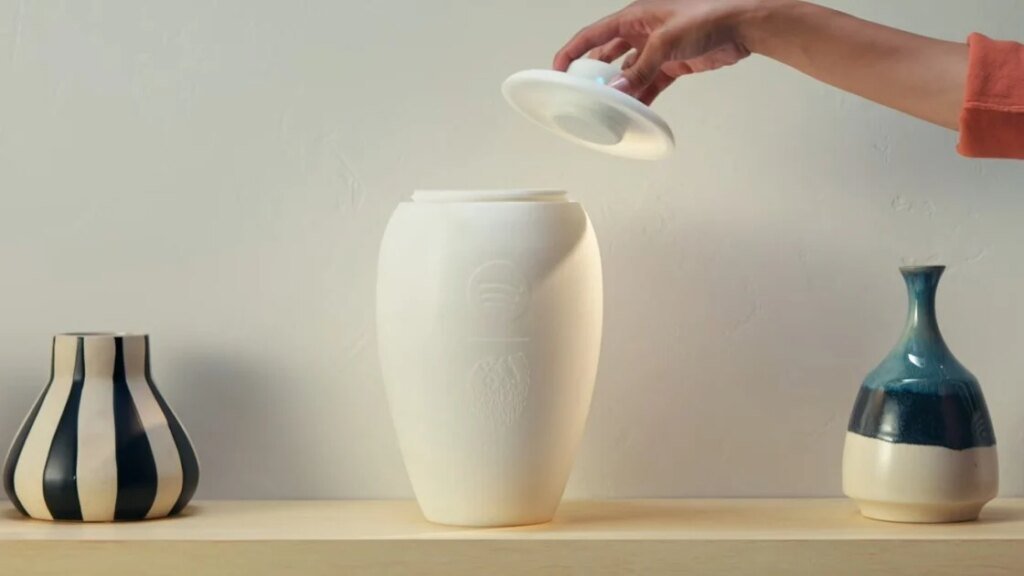 Spotify’s Latest Gadget Is a Limited-Edition Urn That Plays Music for $495