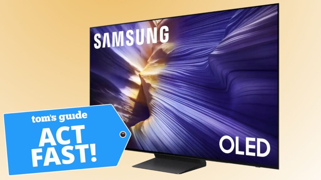 This Samsung S90F is one of my favorite OLED TVs, and Amazon is knocking $500 off the 55-inch version for a limited time