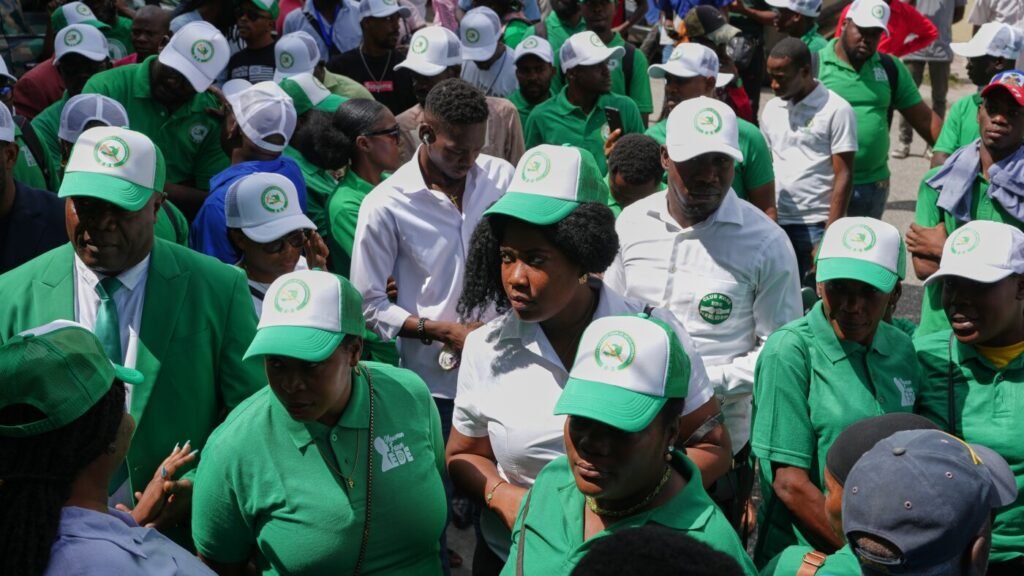 A record number of political parties register for Haiti's election : NPR