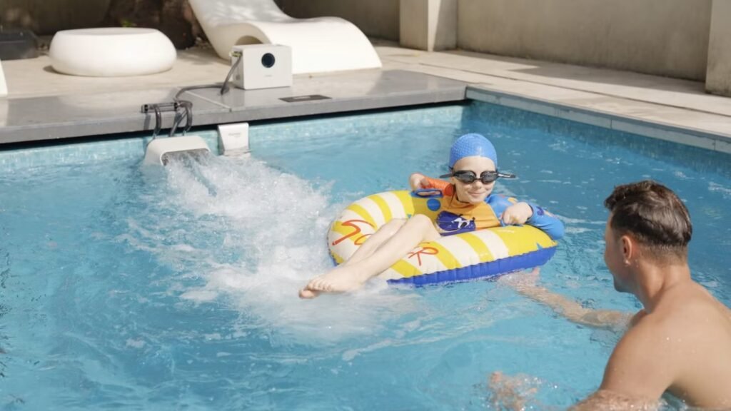 A simpler way to add a swim current to your pool—without permanent installation