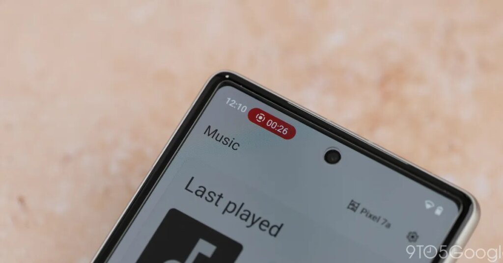 Android Canary redesigns screen recording with new pill-shaped menu