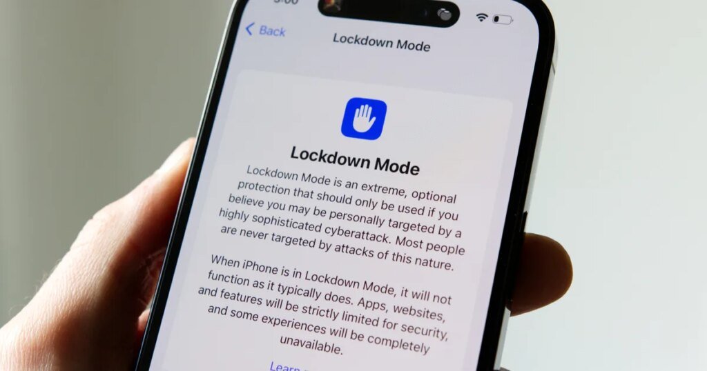 Apple says Lockdown Mode thwarted spyware attacks with a clean slate