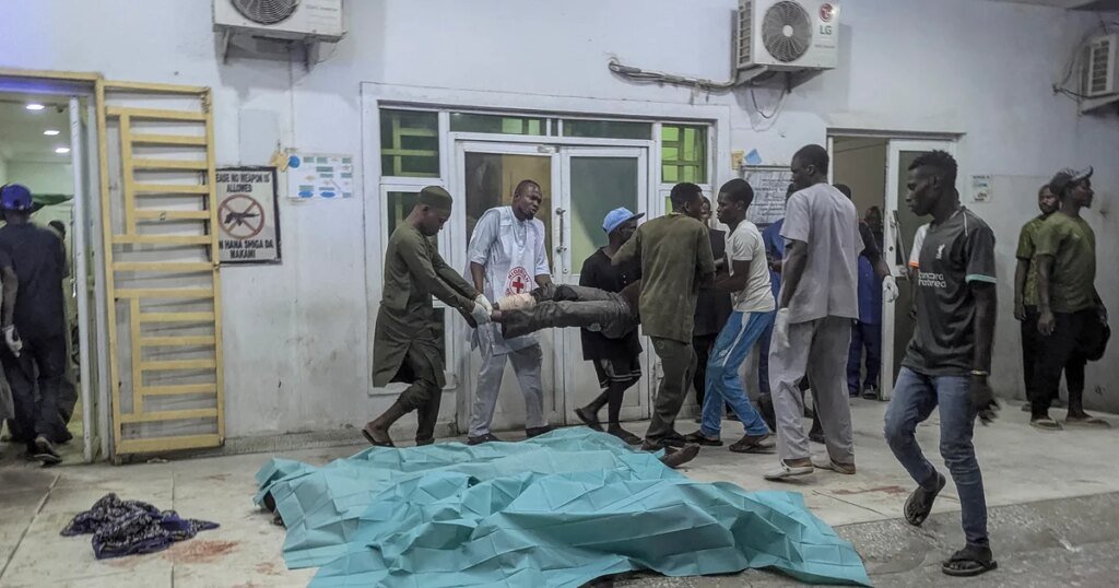 At least 23 dead, more than 100 wounded in suspected suicide bombings in Nigeria, police say