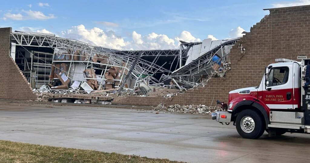 At least 6 dead after reported tornado rips through Michigan and storms hit central U.S.
