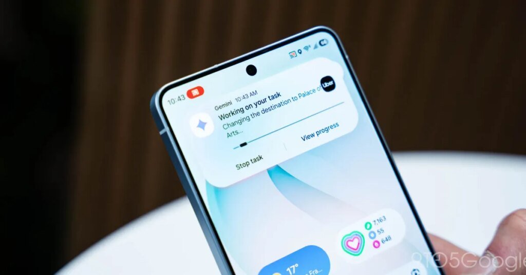 Gemini screen automation for Android apps has free, AI Pro usage limits