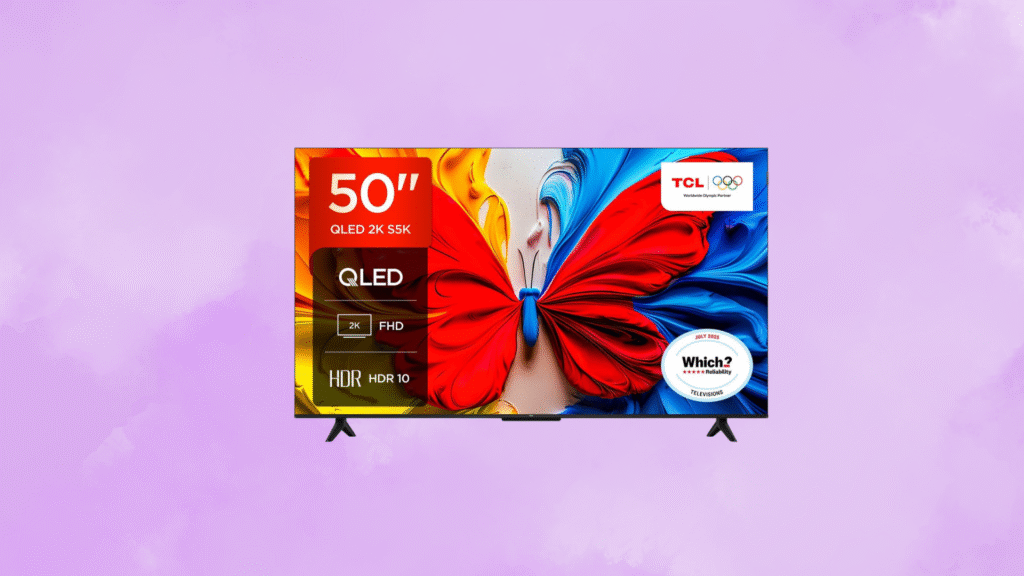 Get a TCL 50-inch TV for beneath £186 Get a TCL 50-inch TV for under £186