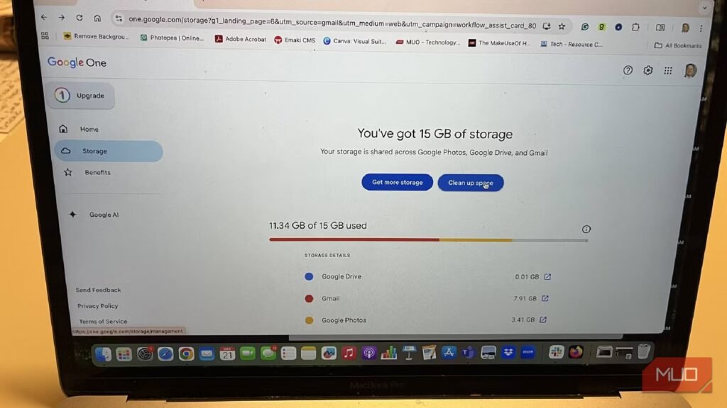 Google said I'm out of storage — but I found gigabytes hiding in this folder