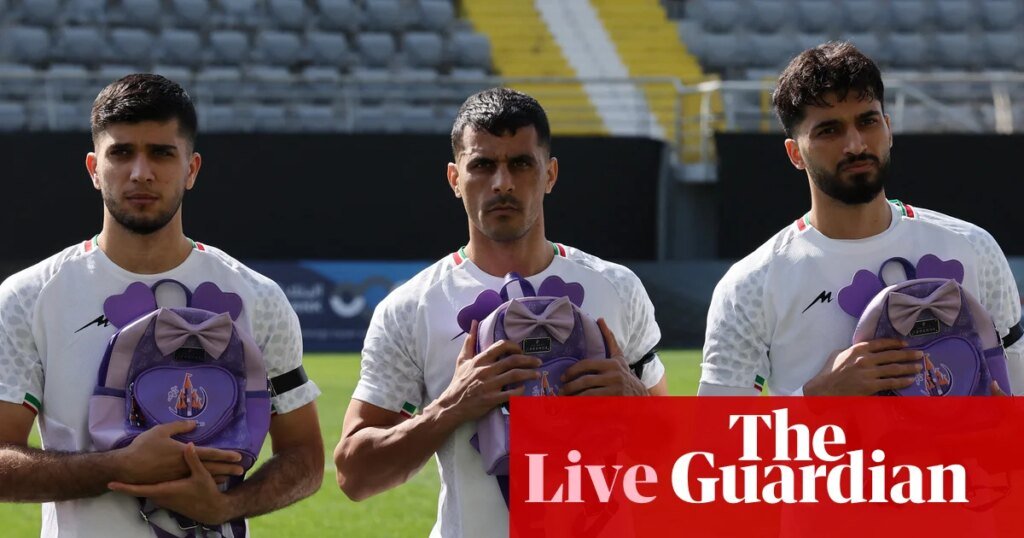 Iranian players hold school bags in tribute; England v Uruguay buildup: football news – live | World Cup 2026 qualifiers