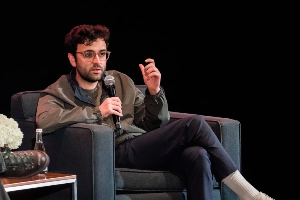 Kalshi CEO Tarek Mansour at StrictlyVC 2025.