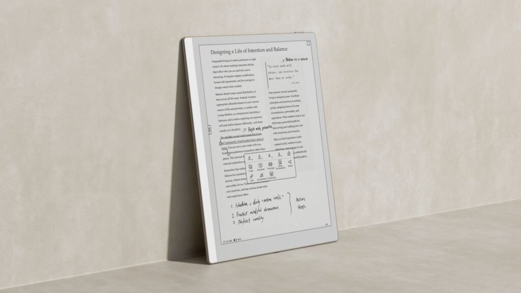 Less fatigue: Boox launches thin Go 10.3 (Gen 2) E-Ink tablet that's easy on the reading eyes