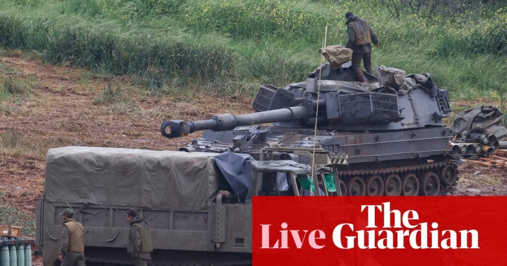 Center East disaster stay: Netanyahu orders growth of invasion of southern Lebanon; Iranian forces anticipate US floor troops | US-Israel conflict on Iran Middle East crisis live: Netanyahu orders expansion of invasion of southern Lebanon; Iranian forces wait for US ground troops | US-Israel war on Iran
