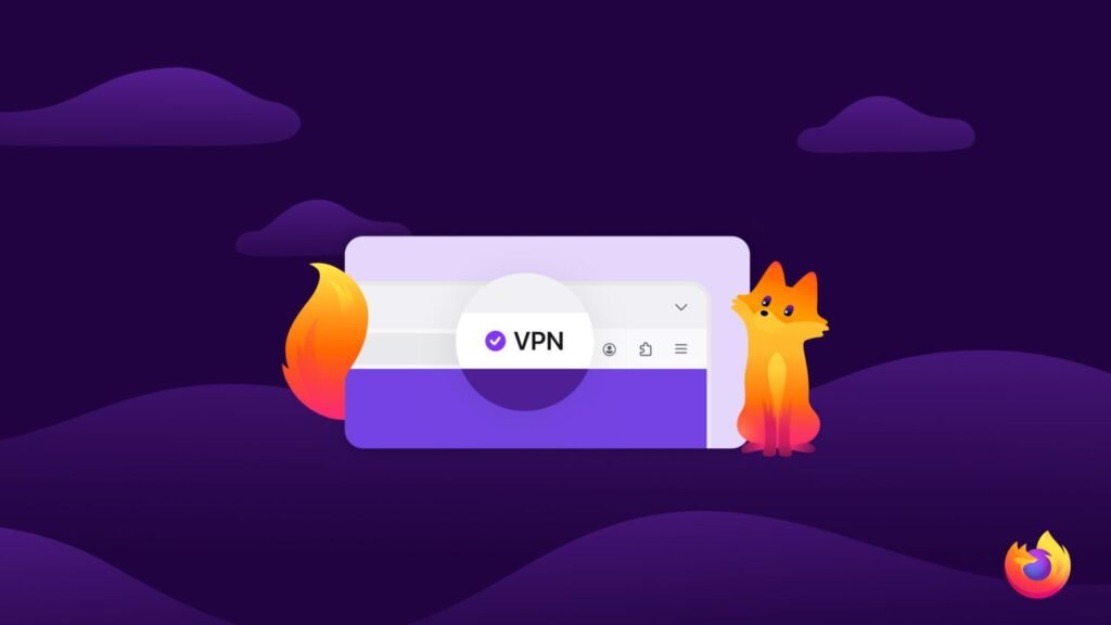 Moxilla Firefox 149's built-in VPN &mdash; promo image
