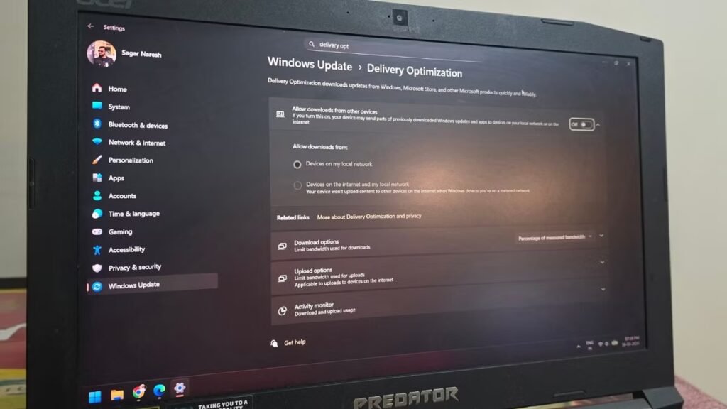 My Microsoft Store downloads were terribly slow until I changed this setting