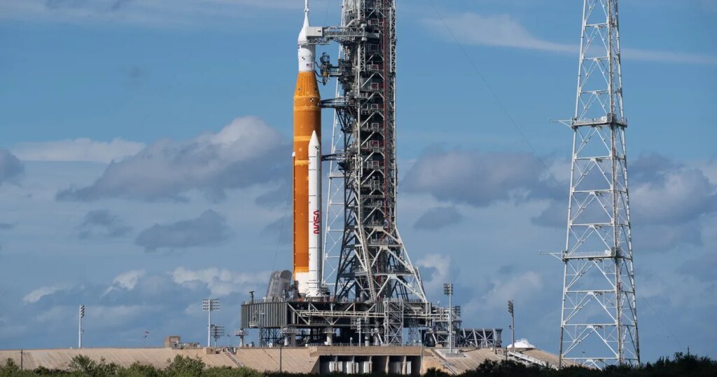 NASA reveals new target date for crewed moon launch — and it's no joke