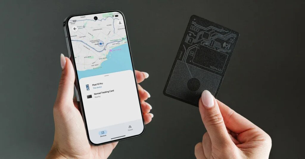 Nomad's first Find Hub tracker for Android is thin and light