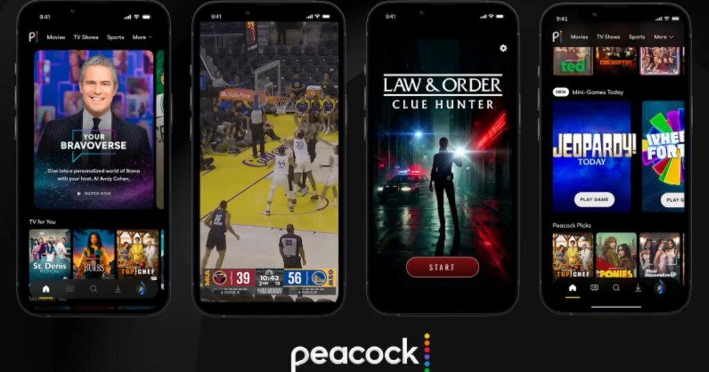 Peacock app is getting vertical NBA videos and a Jeopardy game, too