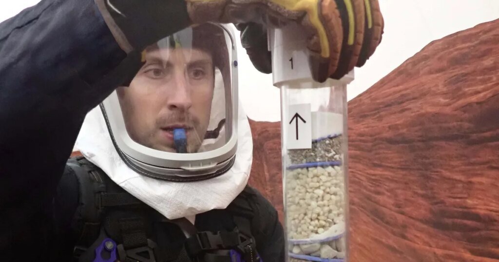 Peek inside NASA’s Mars habitat where humans train for life on the red planet