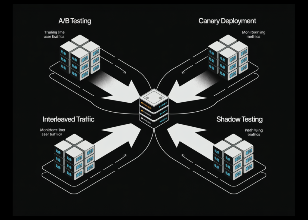 Safely Deploying ML Fashions to Manufacturing: 4 Managed Methods (A/B, Canary, Interleaved, Shadow Testing) Safely Deploying ML Models to Production: Four Controlled Strategies (A/B, Canary, Interleaved, Shadow Testing)