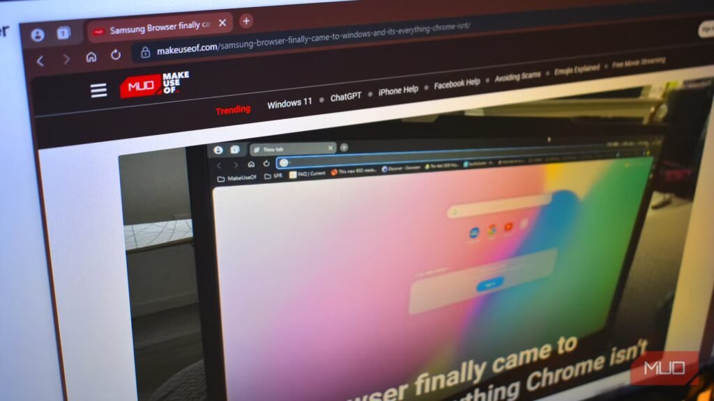 Samsung's new Windows browser is fast, but is a let down in two key areas