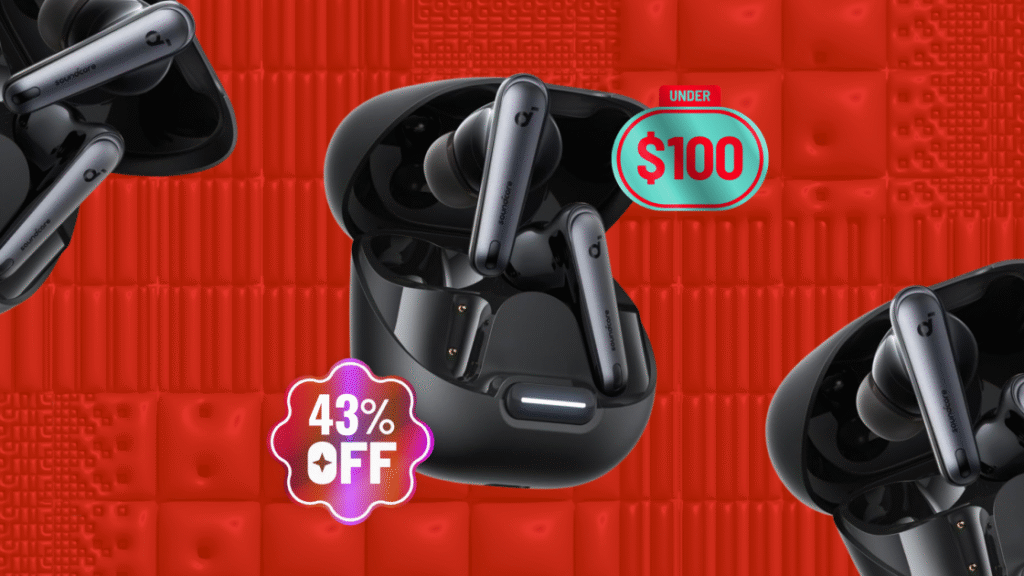 Save 43% on These Editors' Choice-Winning Anker Soundcore Liberty 4 NC Earbuds