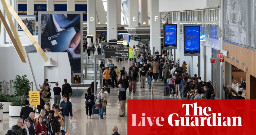 TSA official says staff have missed out on practically $1bn in pay as airport turmoil continues amid shutdown – dwell | Trump administration TSA official says workers have missed out on nearly $1bn in pay as airport turmoil continues amid shutdown – live | Trump administration