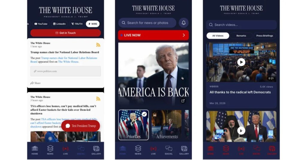 The White Home has an app now, and Trump desires you to report individuals to ICE on it The White House has an app now, and Trump wants you to report people to ICE on it
