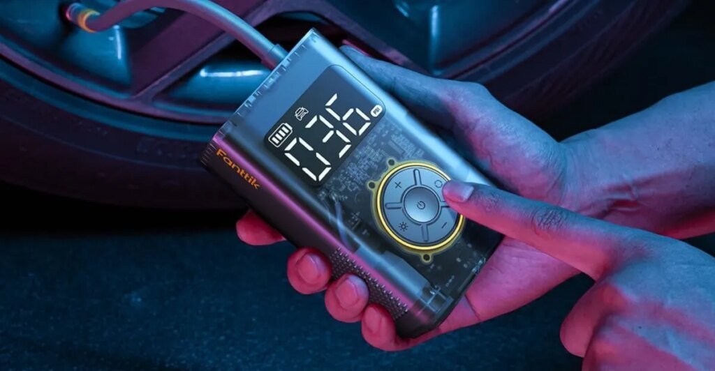 The transportable Fanttik X9 Professional tire inflator is right down to its greatest worth in months The portable Fanttik X9 Pro tire inflator is down to its best price in months
