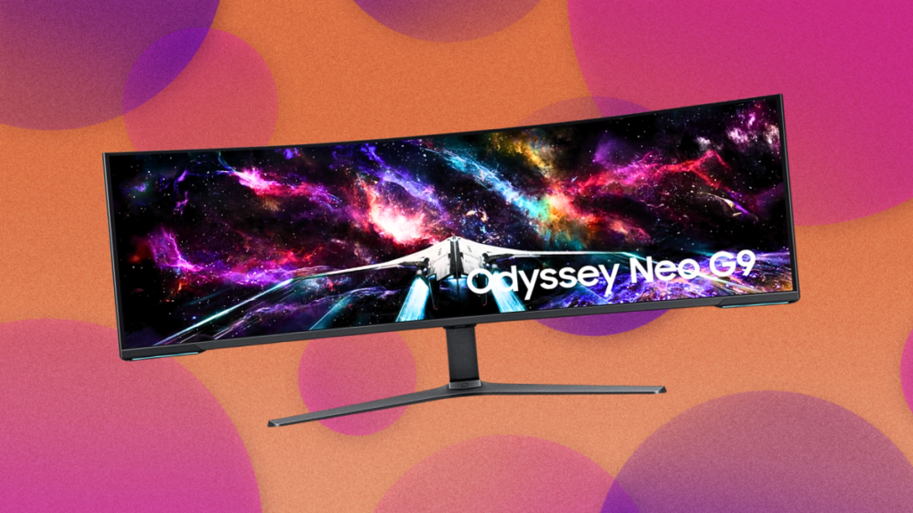 This weekend Amazon has this Samsung 57” Odyssey Neo G9 curved gaming monitor on sale for 36% off
