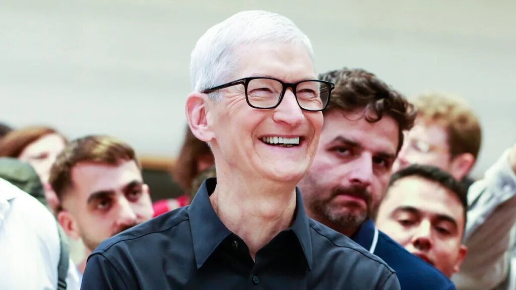 Tim Cook Riffs on Retirement Rumors, AI, Phone Addiction and Trump