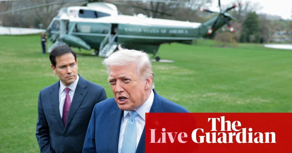 Trump claims strict voter ID act ought to be ‘straightforward go’ however says ‘we want Democrat votes’ – stay | Donald Trump Trump claims strict voter ID act should be ‘easy pass’ but says ‘we need Democrat votes’ – live | Donald Trump