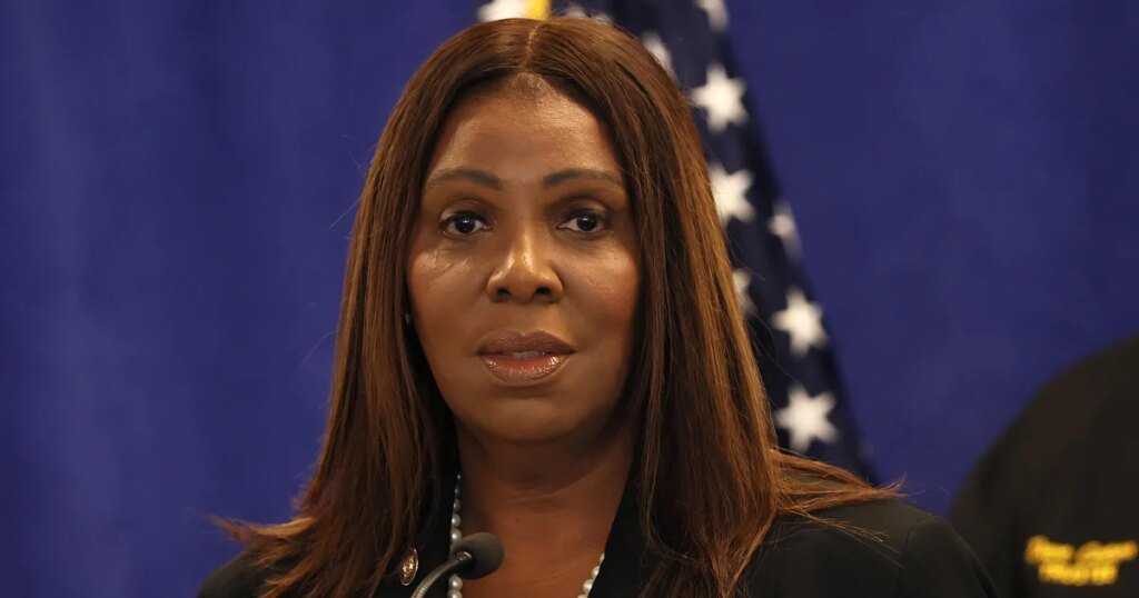 Trump official refers New York AG Letitia James for prosecution after a earlier case was dismissed Trump official refers New York AG Letitia James for prosecution after a previous case was dismissed