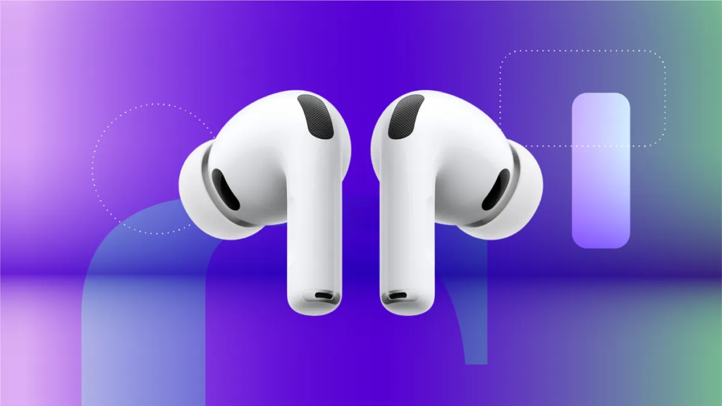 Your AirPods Might Assist You Take a Nice iPhone Photograph Apple's AirPods Pro 3 are shown against a gradient blue and purple CNET background.