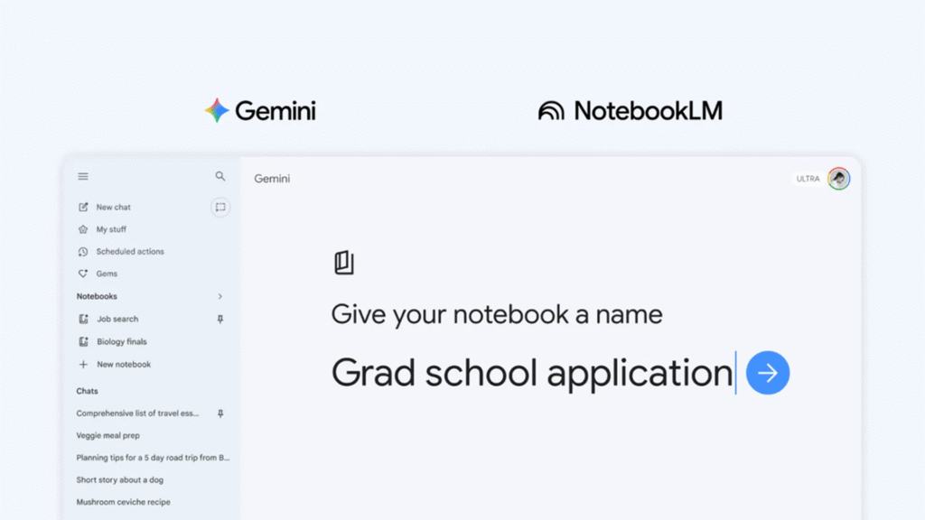 5 tips for using Gemini’s new Notebook feature