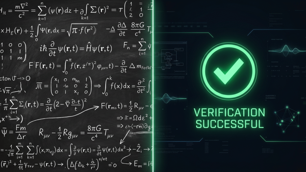 Complex mathematics solved and verified