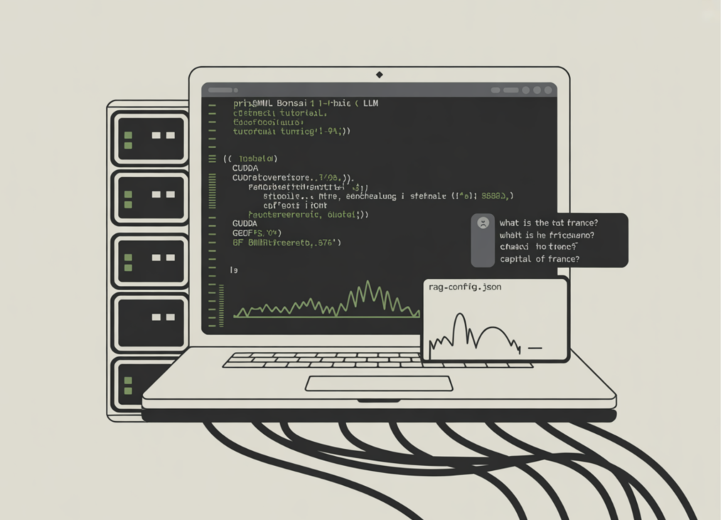 A Coding Tutorial for Running PrismML Bonsai 1-Bit LLM on CUDA with GGUF, Benchmarking, Chat, JSON, and RAG