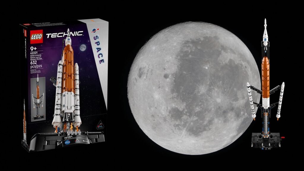 Artemis II acquired me interested by house — then I discovered Lego’s surprisingly interactive set Lego Artermis II and NASA image of moon