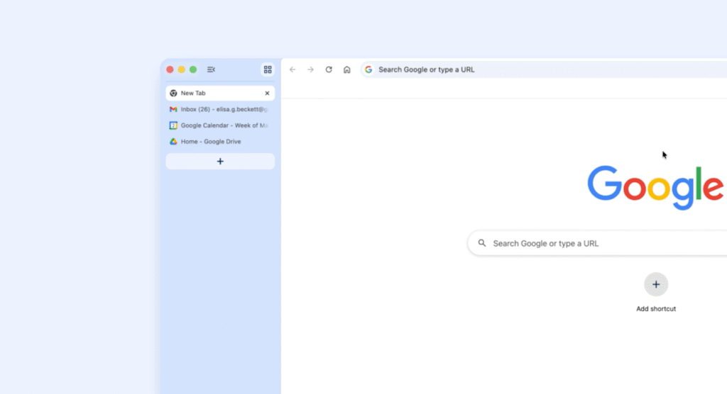 Chrome lastly provides help for vertical tabs. Chrome finally adds support for vertical tabs.