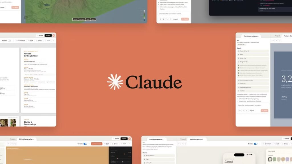 Claude can now design your slide decks — and a whole lot more
