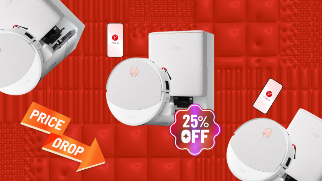 Clean Up Your Home Without Cleaning Out Your Wallet: Take 25% off Yeedi's M16 Robot Vacuum
