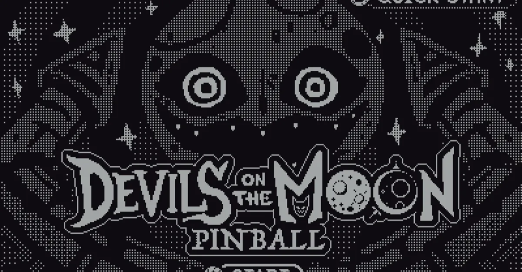 Demons and pinball are an ideal match Demons and pinball are a perfect match